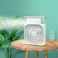Ventilador Portátil 3 em 1 com Umidificação e LED - Refresque seu Ambiente com Estilo - imagem 3