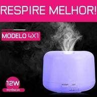 Difusor Aromatizador Ultrassônico com LED 7 Cores - 300ml | Umidifica, Purifica e Ilumina Ambientes - imagem 5