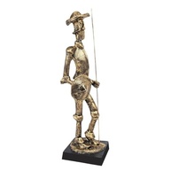 Dom Quixote Estátua em Resina - Escultura Decorativa para Escritório e Ambientes Culturais - imagem 3