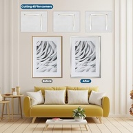 Fita Espelhada Autoadesiva 3M - Acabamento Refinado para Decoração de Parede e Ambientes - imagem 5