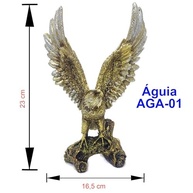 Estátua de Águia em Resina - Decoração Elegante e Simbólica para Ambientes Modernos - imagem 3