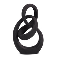 Escultura em Polirresina Moderna - Objetos de Decoração Elegantes para Ambientes Sofisticados - imagem 1