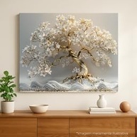 Quadro Tela Canvas Árvore da Vida 100x80cm - Decoração Inspiradora para Ambientes Modernos - imagem 3