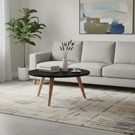Mesa Centro Tripé Tampo MDF 52cm - Design Moderno e Versátil para Ambientes Pequenos - imagem 2