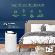 Desumidificador de Ar EOS 12L com Compressor Antimofo - Ambientes Saudáveis e Livres de Umidade - imagem 5