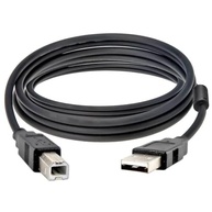 Cabo USB 3 Metros AM/BM LBL Preto: Conexão Rápida e Estável para Impressoras e Scanners - imagem 2