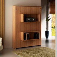 Cama de Casal Articulável Multifuncional com Prateleiras – Design Amêndoa Moderno - imagem 4