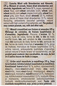 Emco Musli Crunchy Strawberries & Almonds - Cereal Morango e Amêndoas - Importado da República - imagem 4