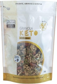 Granola BY KETO Amêndoas(300gr) - imagem 1