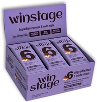 Barra de Proteína Sabor Amendoim e Chocolate 12x54g Winstage - imagem 2