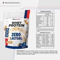 NewNutrition - Whey Protein Zero Lactose 900g Amendoim - imagem 3