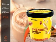Kit 3 Pasta de Amendoim Integral sem açúcar 450g Mandubim - imagem 1