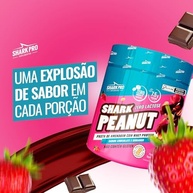 Shark Pro Pasta de Amendoim Gourmet Sabor Chocolate com Morango com Whey Protein Shark Peanut - 7,5g de Proteína - Zero Glúten, Zero Lactose, Zero Adição de Açúcares - Pote 600g - imagem 5
