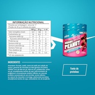 Shark Pro Pasta de Amendoim Gourmet Sabor Chocolate com Morango com Whey Protein Shark Peanut - 7,5g de Proteína - Zero Glúten, Zero Lactose, Zero Adição de Açúcares - Pote 600g - imagem 3