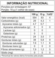 Pasta de Amendoim Integral Chocolate com Avelã, 1,005kg, Power1One Zero Açúcar - imagem 2