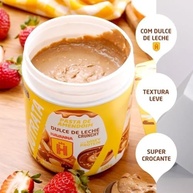 Pasta Amendoim Dulce Leche Havanna (Crocante) 600g Nutrata - imagem 1