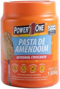 Power One Pasta de Amendoim Crocante 1kg - imagem 1