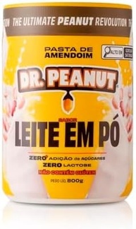 Pasta de amendoim 800g Zero Lactose - Dr Peanut (Leite em Pó) - imagem 2