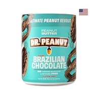 DR. Peanut Pasta de Amendoim Sabor Brigadeiro de Colher Pote 600G - imagem 1
