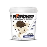 Vitapower - Pasta de Amendoim Integral - 1,005Kg - Cookies & Cream - imagem 3