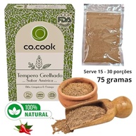 CoCook Tempero 100% Natural Grelhado Sabor America 75g Ideal para Carnes, Frango e Linguiça Churrasco Parrilla Barbecue Zero Glúten, Zero Lactose, Zero Conservantes, Zero Corantes, Zero Sódio - Rende até 30 porções - imagem 4