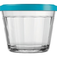 Tigela Americano com Tampa Colorida Sortida 150ml - Kit 12 Unidades | Resistente e Vedante - imagem 5
