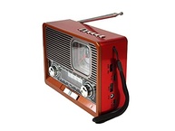 Rádio Retrô Vintage Bronze Bluetooth AM/FM: Qualidade Premium e Estilo Único - imagem 4