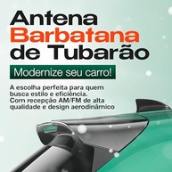 Antena Tubarão BOLYDOOM: Design Moderno, Recepção AM/FM Superior e Adeus Ruído de Vento! - imagem 5