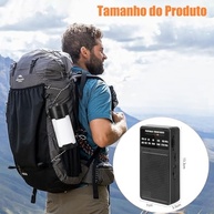 Rádio Portátil Zenkon AM/FM: Som Clássico e Mobilidade Total - imagem 4