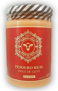Doce De Leite Tradicional Sem Amido 400G Tesouro Real - imagem 1
