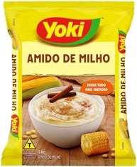 Amido de Milho Yoki Pacote 1kg - imagem 2