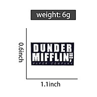 Broche The Office Dunder Mifflin – Presente Único para Amigos - imagem 1