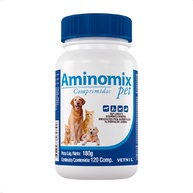 Aminomix Pet Vetnil: Nutrição Completa em 120 Comprimidos - imagem 1