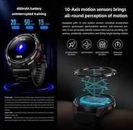Relógio Smartwatch Mibro GS Active: Tela Ultra HD 1.3" AMOLED, GPS e Resistência à Água - imagem 5