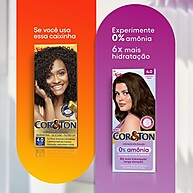 Tintura Cor & Ton Castanho Médio 4.0: Cor Intensa Sem Amônia - imagem 2