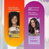 Tintura Preto Intenso Cor & Ton: Cobertura Total Sem Amônia - imagem 2