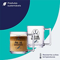Caneca Pai de Cachorro: Café com Amor! - imagem 2