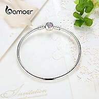 Pulseira Bamoer Prata 925: Elegância e Amor - imagem 2