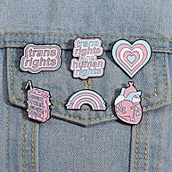 Broches de Esmalte LGBTQIA+: Celebre o Amor! - imagem 1