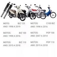 Combo Amortecedor Traseiro Nakata para Honda Biz 100, 110, 125 e Pop 100/110 (1998-2023) + Graxa - imagem 3