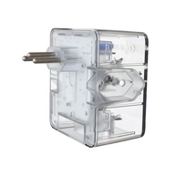 Protetor contra surtos (DPS) - 127/220 volts - 10 amperes - 3 tomadas - 3 pinos - iCLAMPER Energia 3 - LCF - Transparente - imagem 4