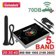 Amplificador de Sinal Celular 5 Bandas Lintratek - imagem 1