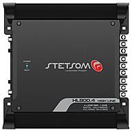 Amplificador Digital Stetsom HL800.4 - 900W RMS com 4 Canais - imagem 1