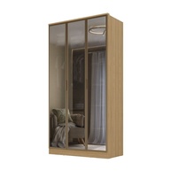 Guarda-roupa 3 Portas Reflecta Ravi Olmo Italiano: Modernidade e Amplitude - imagem 2