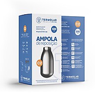 Ampola de Vidro 500mL para Reposição - Magic Pump e Lúmina - imagem 1