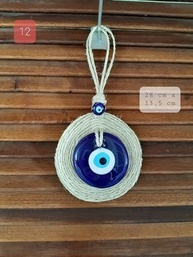 Olho Grego Decorativo para Porta - Amuleto de Proteção do Lar com Design Elegante - imagem 3