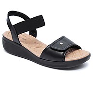 Anabela Comfortflex: Conforto e Estilo em Preto - imagem 1