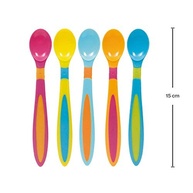 Kit Colher BUBA Anatômica Colorida - Segura e Livre de BPA para Bebês - imagem 3