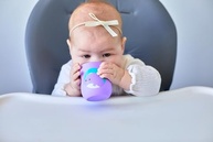 Kit Alimentação Infantil Anatômico com Copo, Tigela e Talheres Baleia - Marcus & Marcus - imagem 4