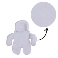 Apoio de Corpo Redutor Anatômico Universal para Bebê - Conforto e Segurança em Cinza - imagem 3